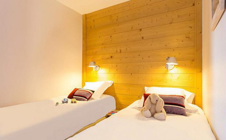 Les Nereides, La Plagne, Twin Bedroom